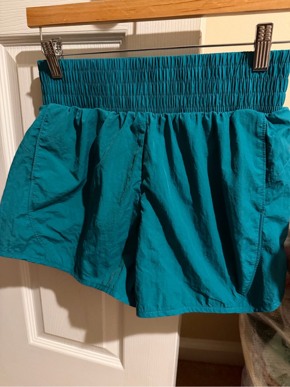 all in motion Teal Elastic Waist Skort Shorts